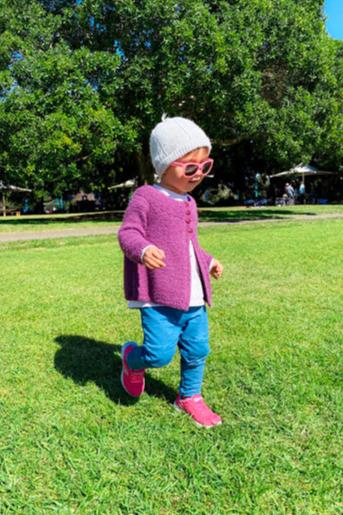 Alpaca Blend Cardigan for girls