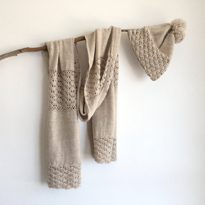 alpaca wool hats and scarves