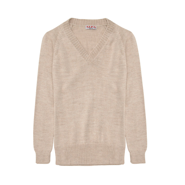 Alpaca Wool | V Neck Jumper | Jumpers for Women | Organic Clothing