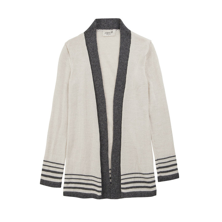 Alpaca Wool | Ladies Cardigan | Organic Clothing - Front