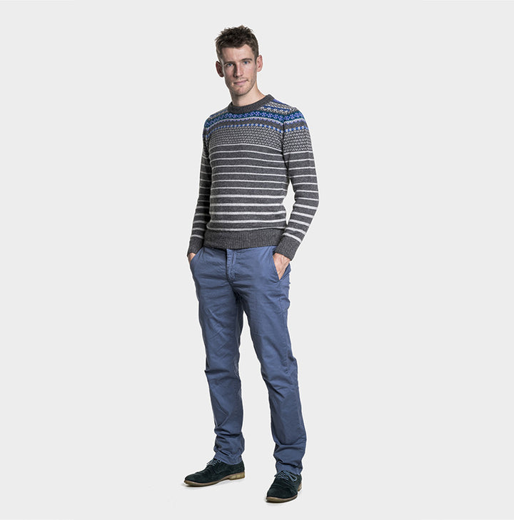 Alpaca Jumpers | Mens Jumper | Handmade Organic Cotton - front