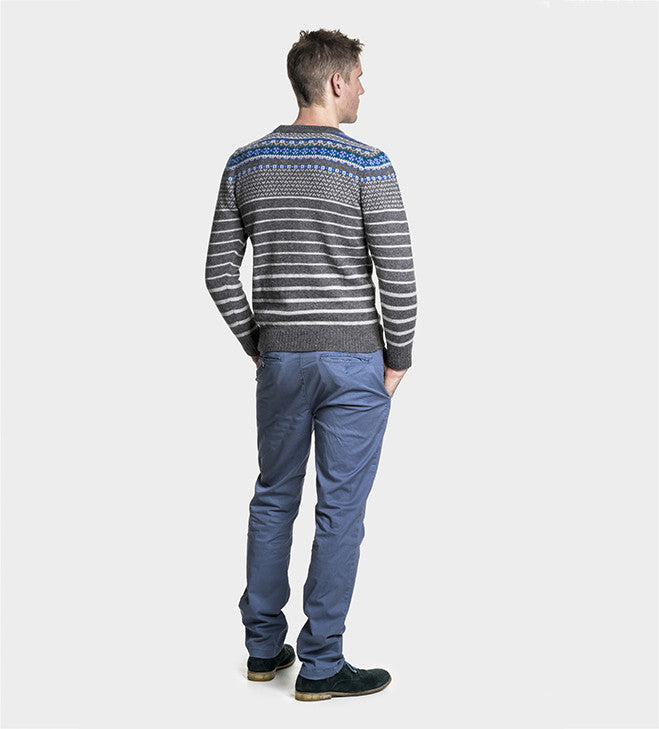 Alpaca Jumpers | Mens Jumper | Handmade Organic Cotton - back
