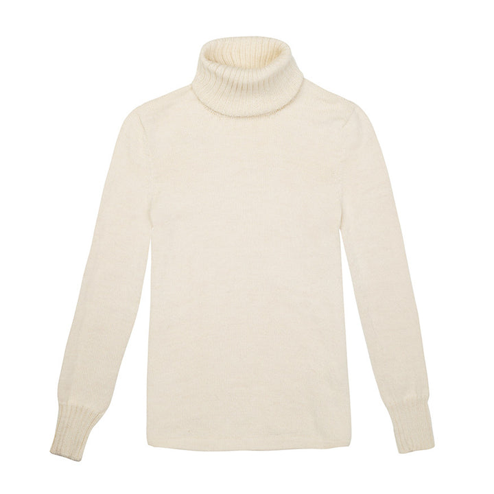 Alpaca Wool | Roll Neck Jumper | Organic Clothing