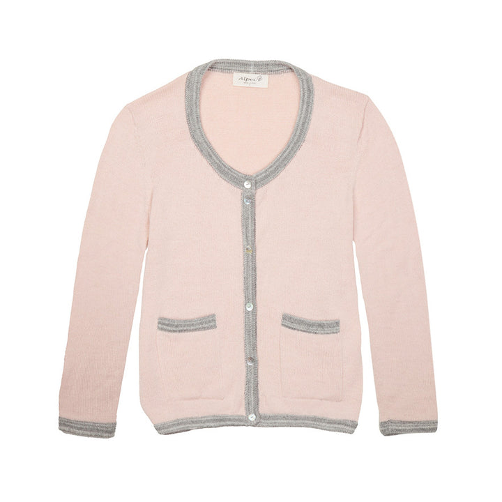 Alpaca Wool | Alpaca Cardigan | Pink Cardigan | Organic Clothing