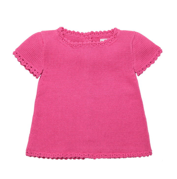 Cotton Top | Organic Baby Clothes | Crochet Clothes for Babies - Front