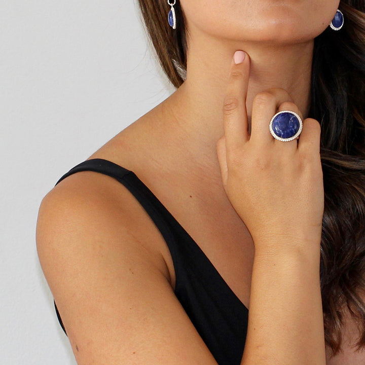 Handmade Jewellery | Lapis Lazuli Ring | Sterling Silver