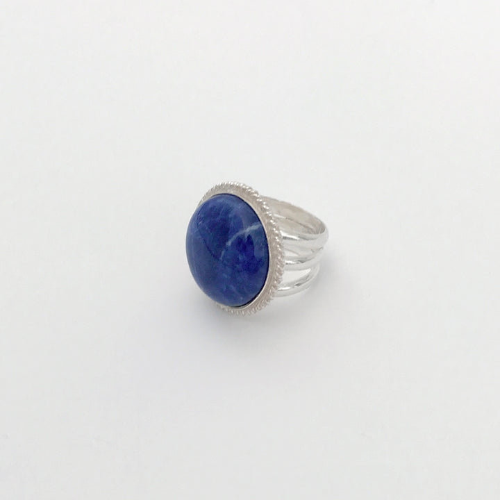 Handmade Jewellery | Lapis Lazuli Ring | Sterling Silver - Ring