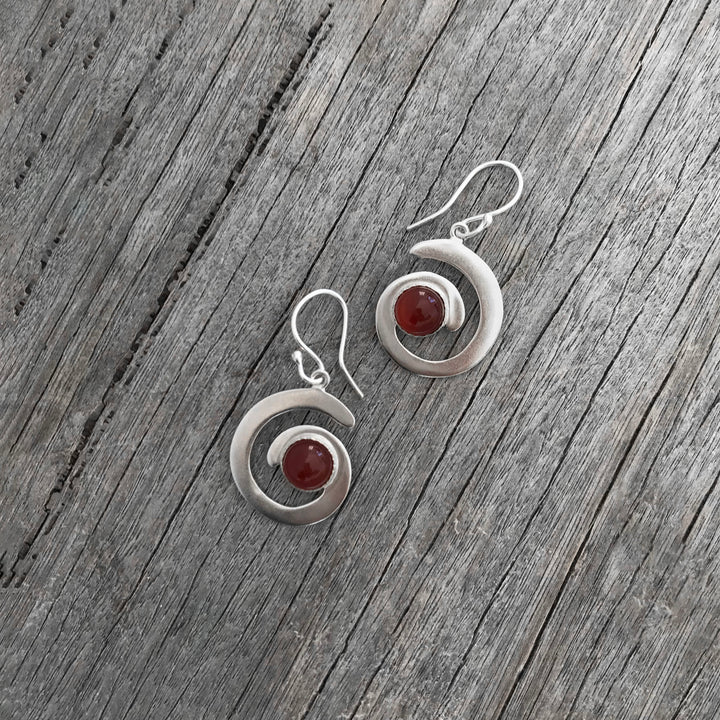 Sterling Silver Caral Earrings