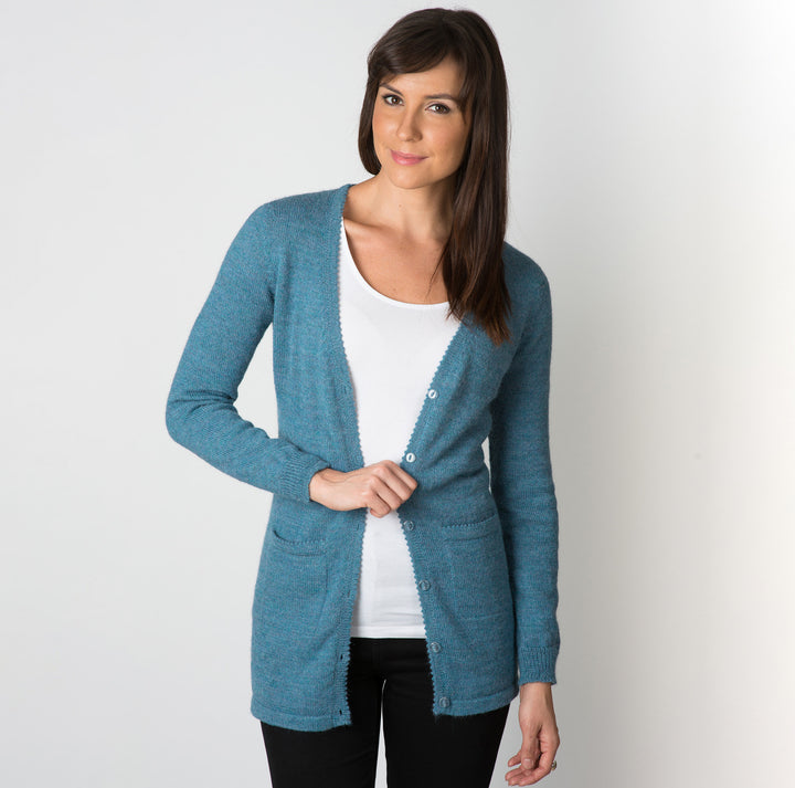 Alpaca Wool | V Neck Cardigan | Cardigan for Women | Organic Clothing