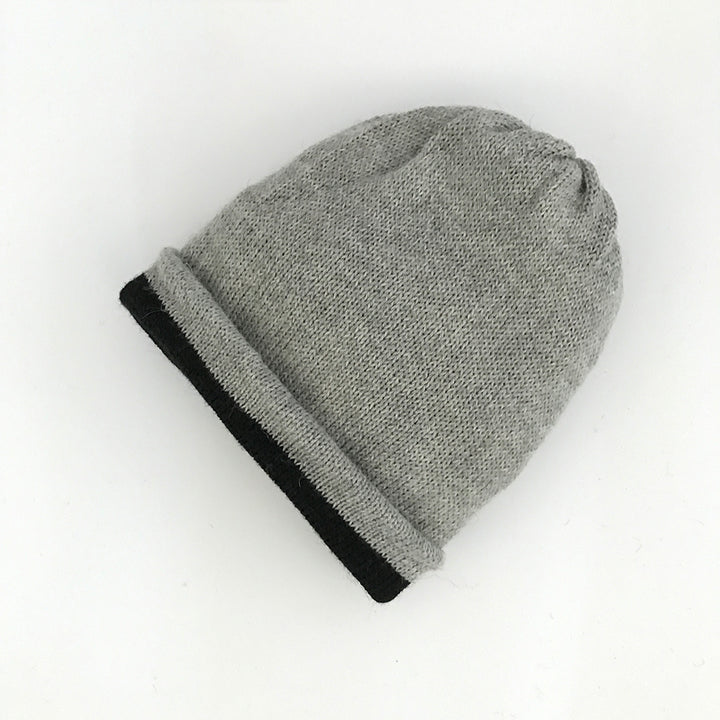 Alpaca Wool | Beanies for Men | Organic Clothing - Grey