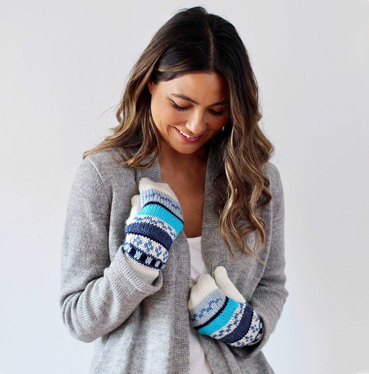 Nordic Alpaca Wool Gloves | Organic Cotton Clothing
