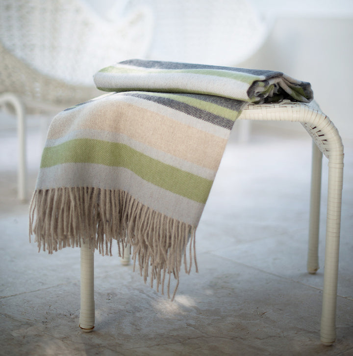 alpaca wool throw