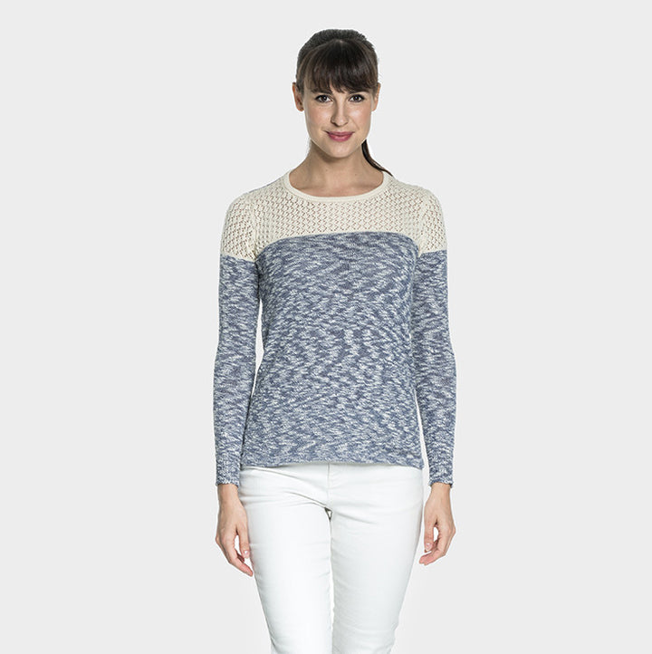 Organic Cotton | Lace Jumper | Womens Jumper | Organic Clothing