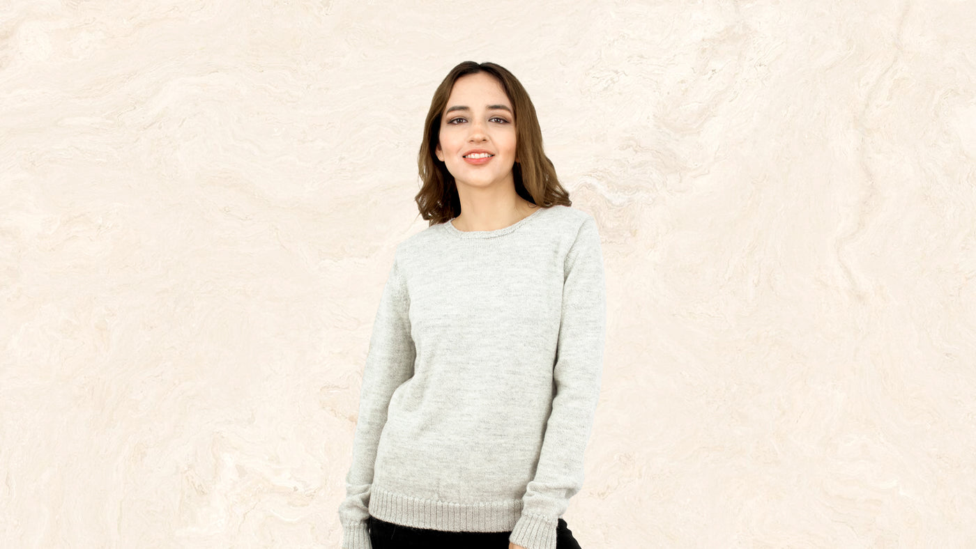 Alpaca wool jumpers and sweaters for ladies