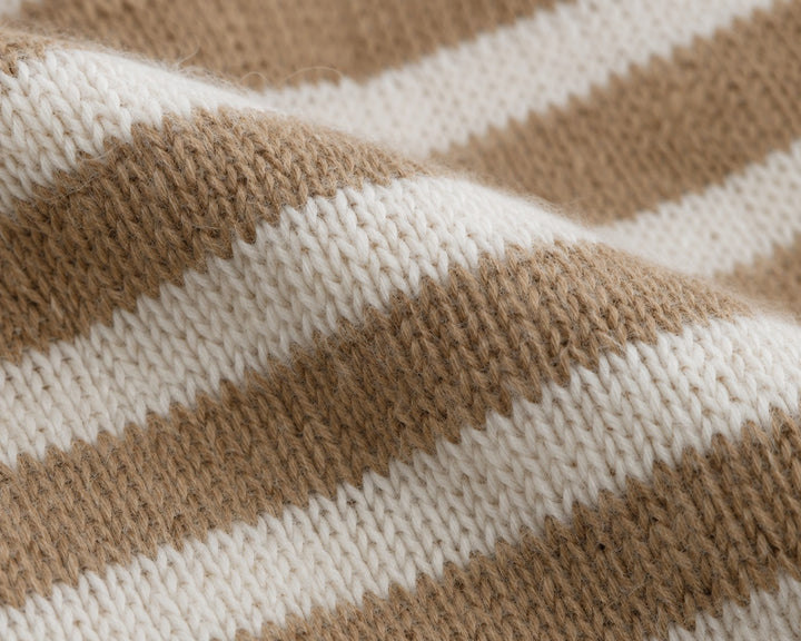 alpaca striped knit pattern
