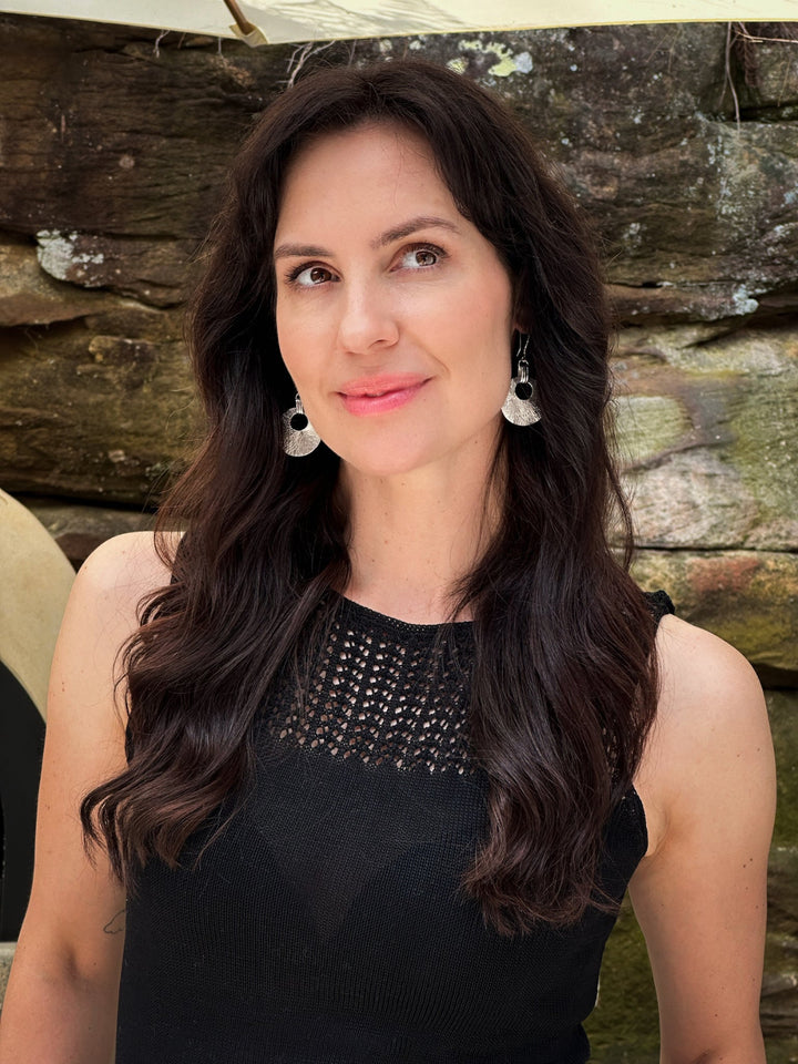 Sterling Silver Reina Earrings