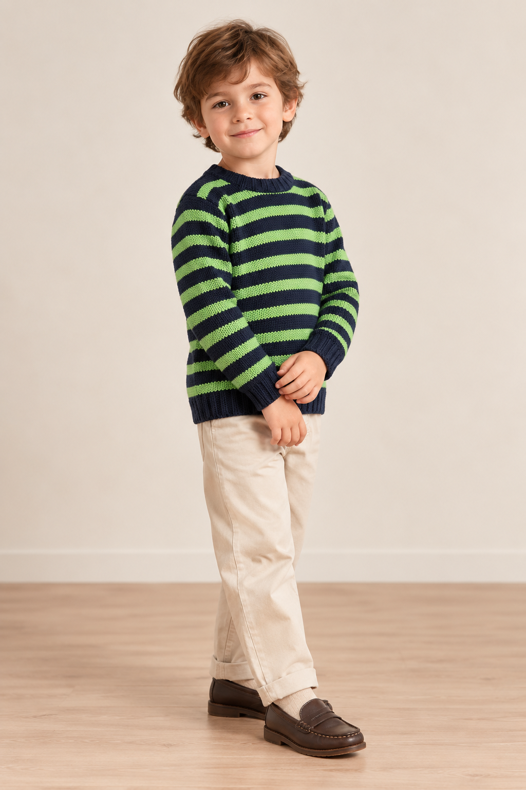 Cotton Sailor Striped Jumper