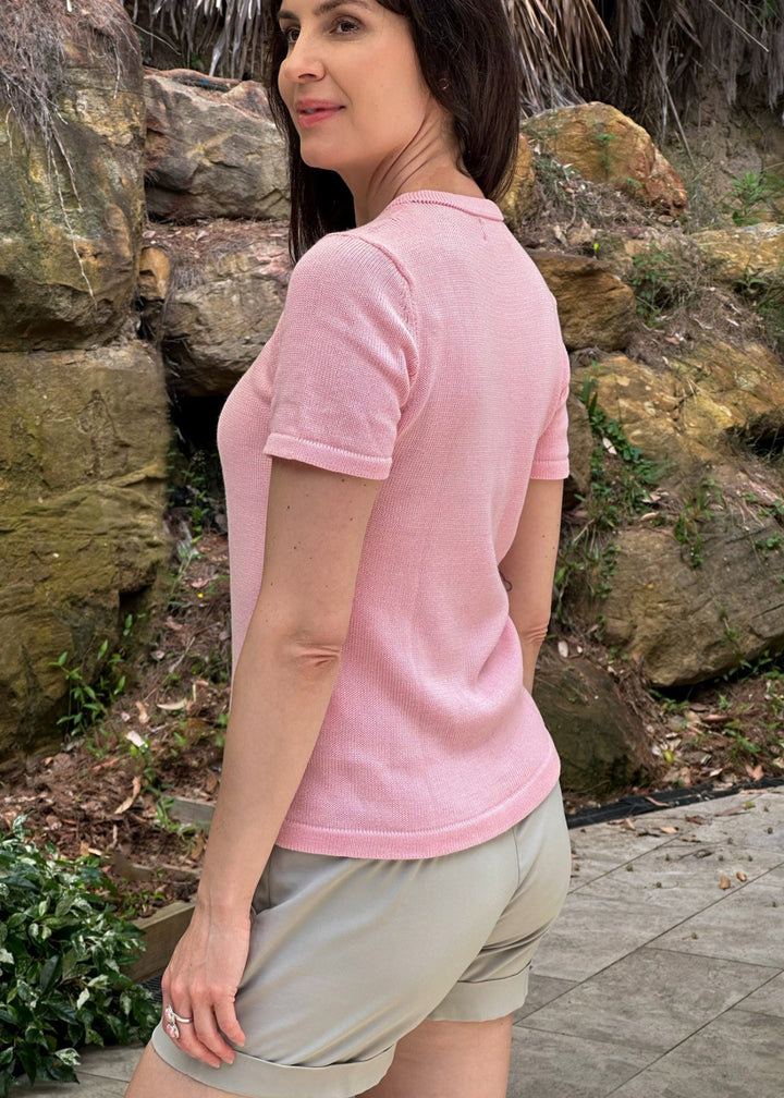 Jacky Knitted Cotton Top