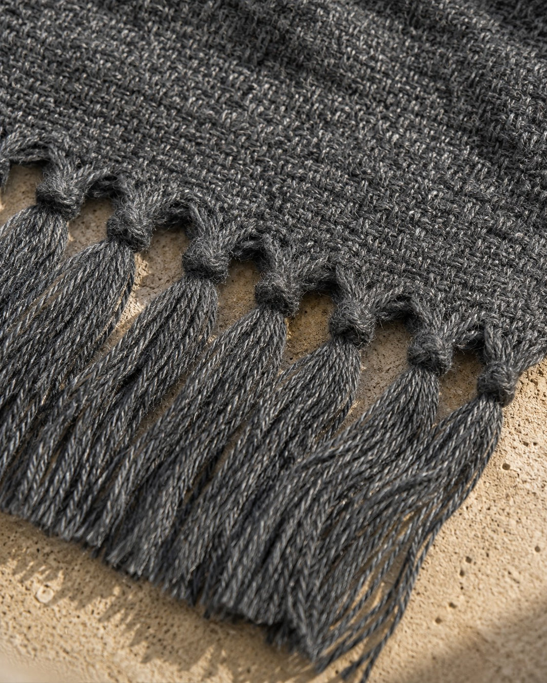 Alpaca Blend Loom Scarf