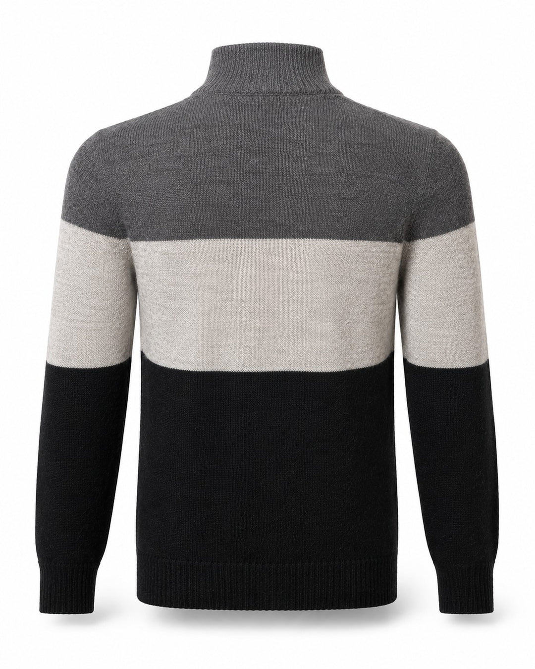 Alpaca Wool Half Zip Jumper