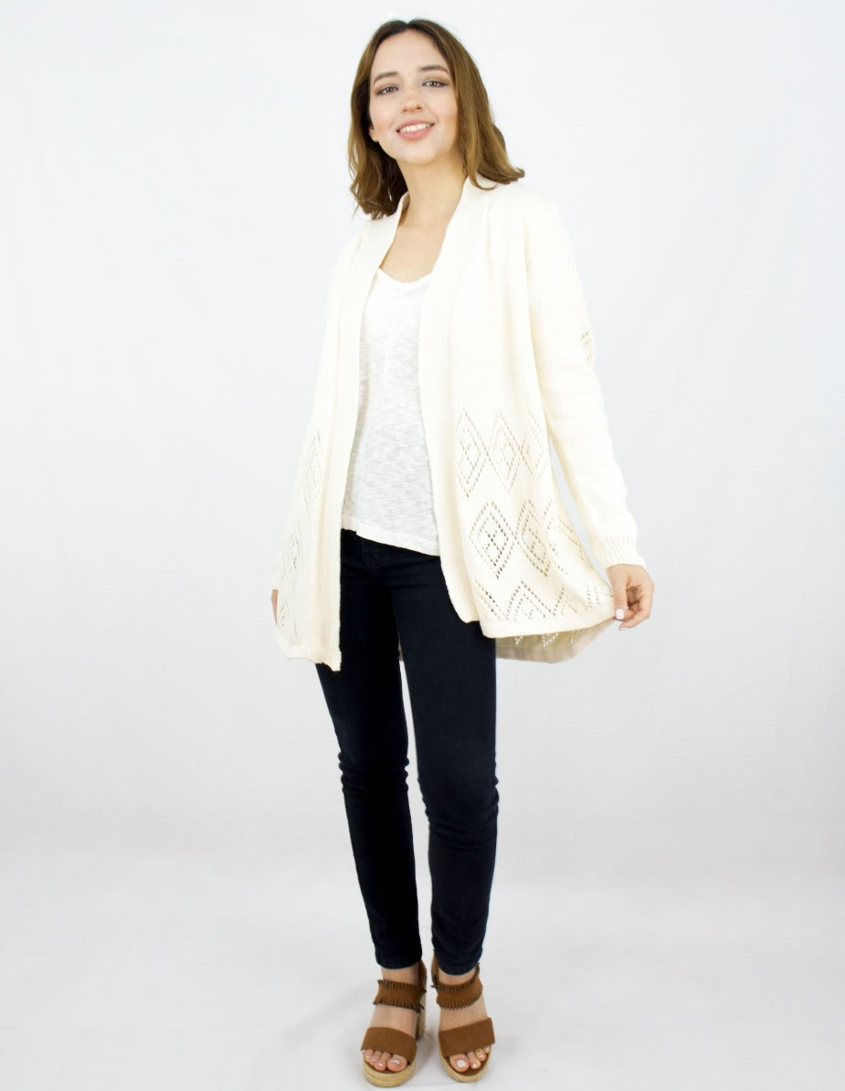 Natural Cotton Pimentel Cardigan