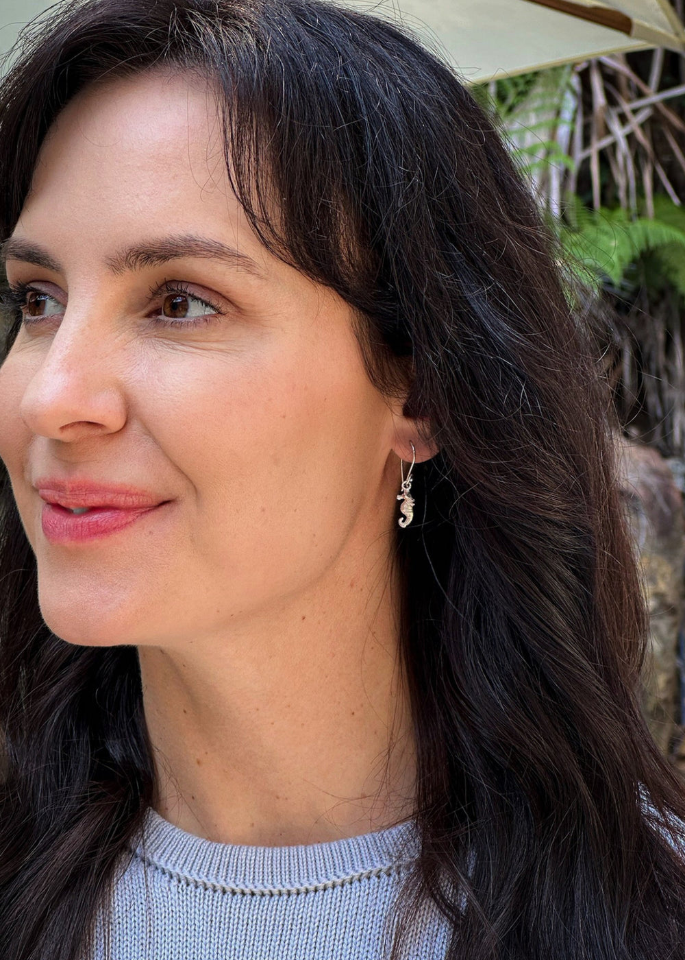 Dangle sterling silver earrings 