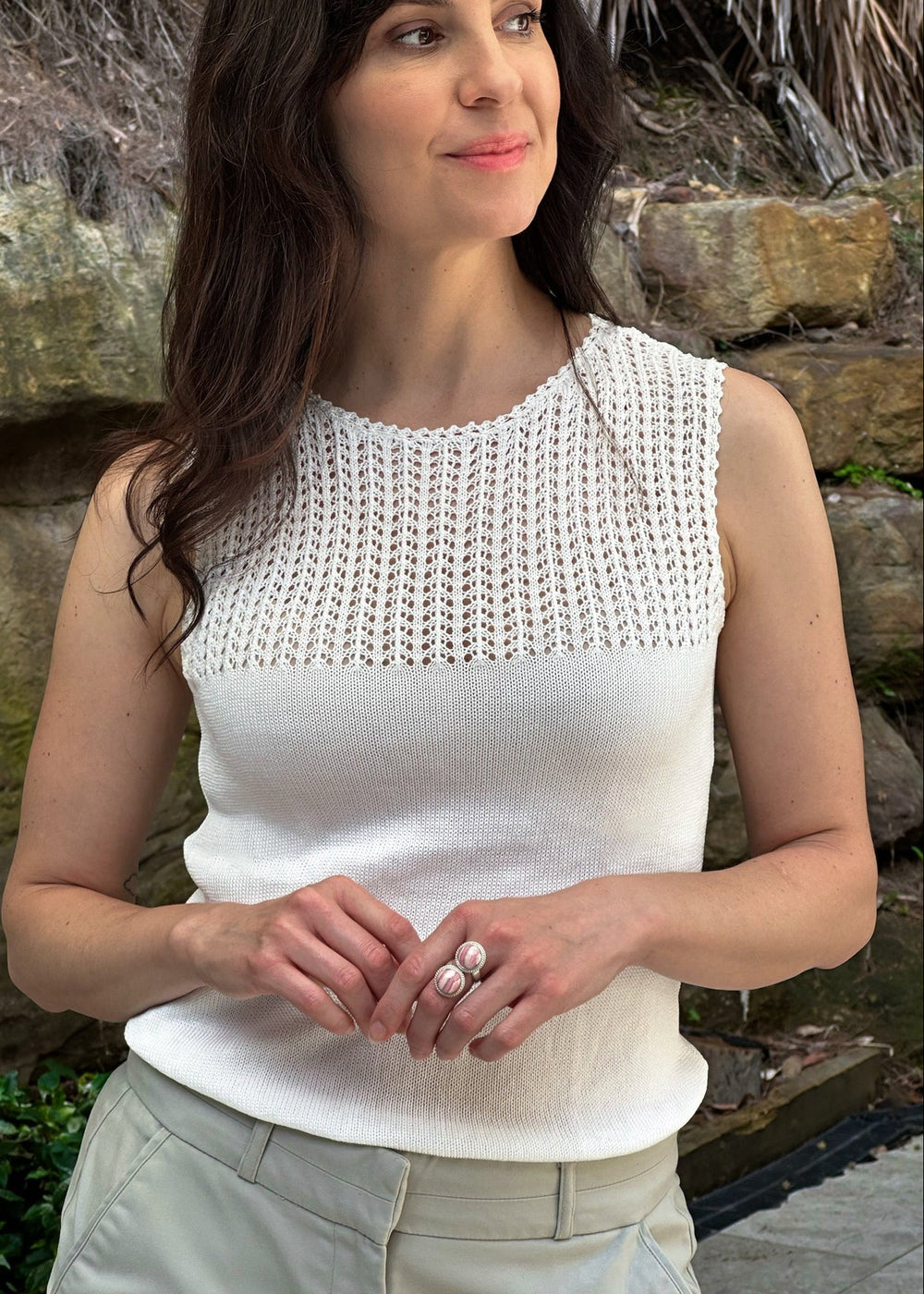 eye tiger adjustable ring