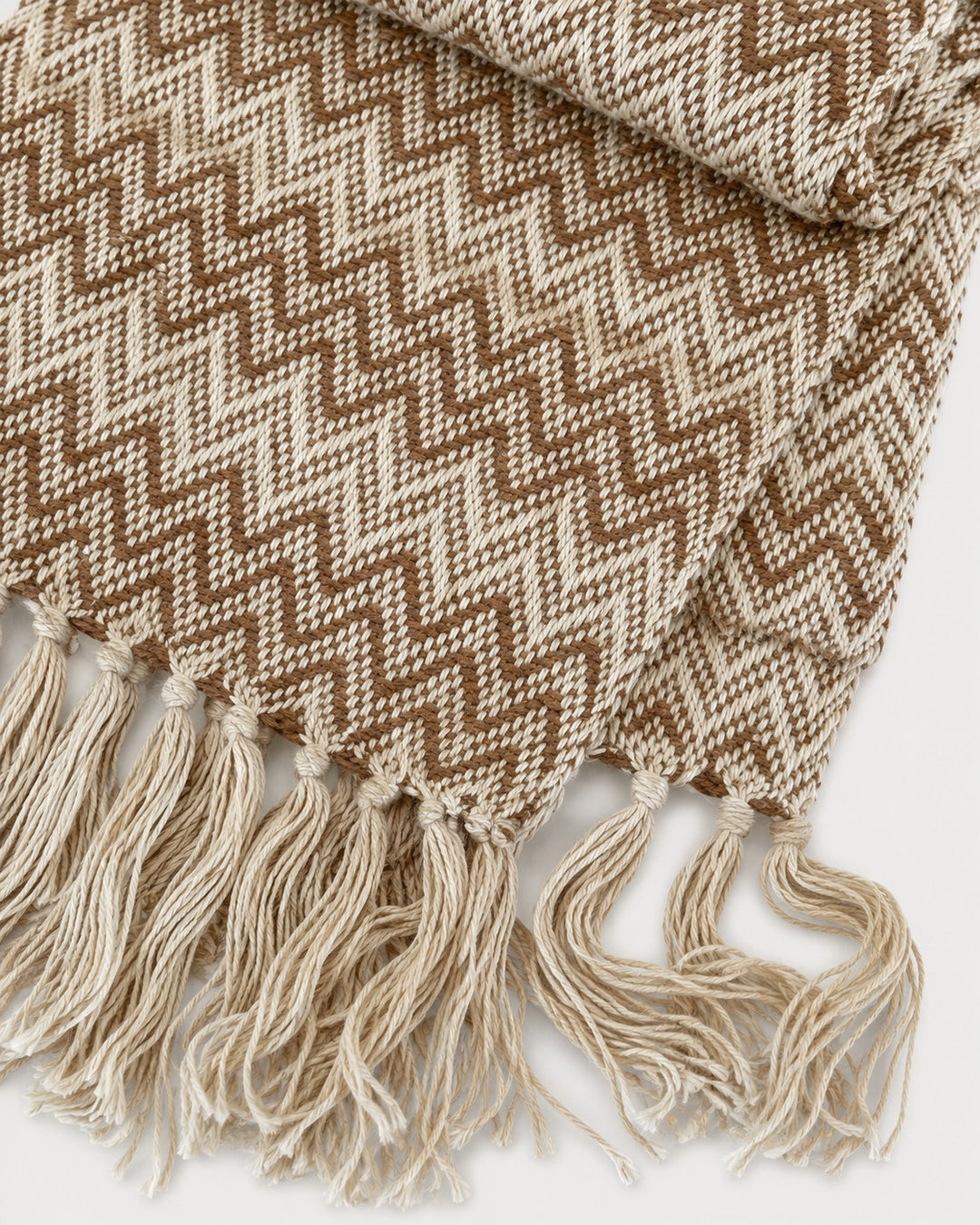 Alpaca Blend Geo Loom Scarf