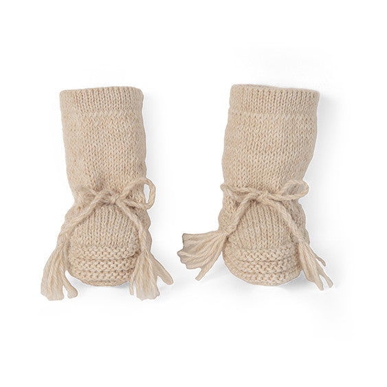 Vintage Style Alpaca Baby Booties | Gift Ideas | Organic Baby Clothes