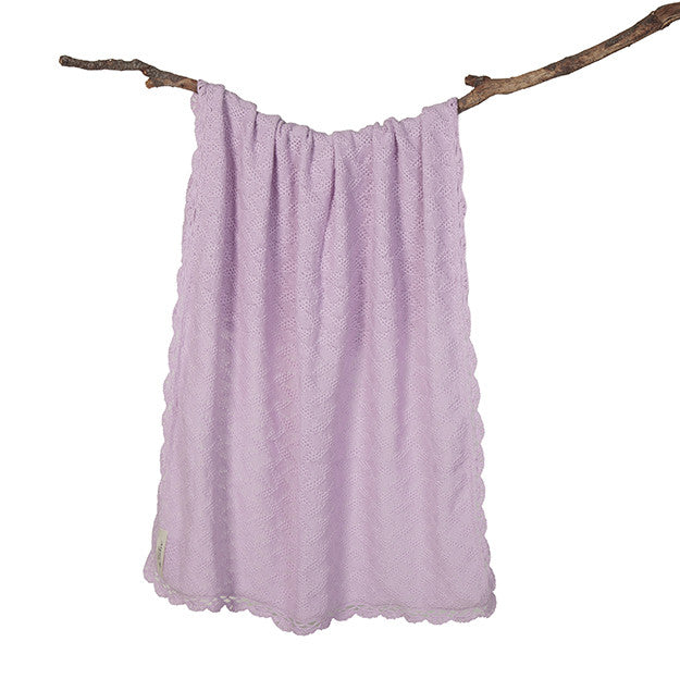 Organic Cotton | Baby Blankets | Handmade Baby Blanket - Hanging