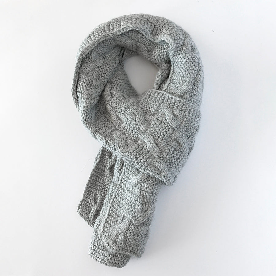 Alpaca Scarf and Beanie Set | Alpaca Wool | Sustainable Clothing - Scarf