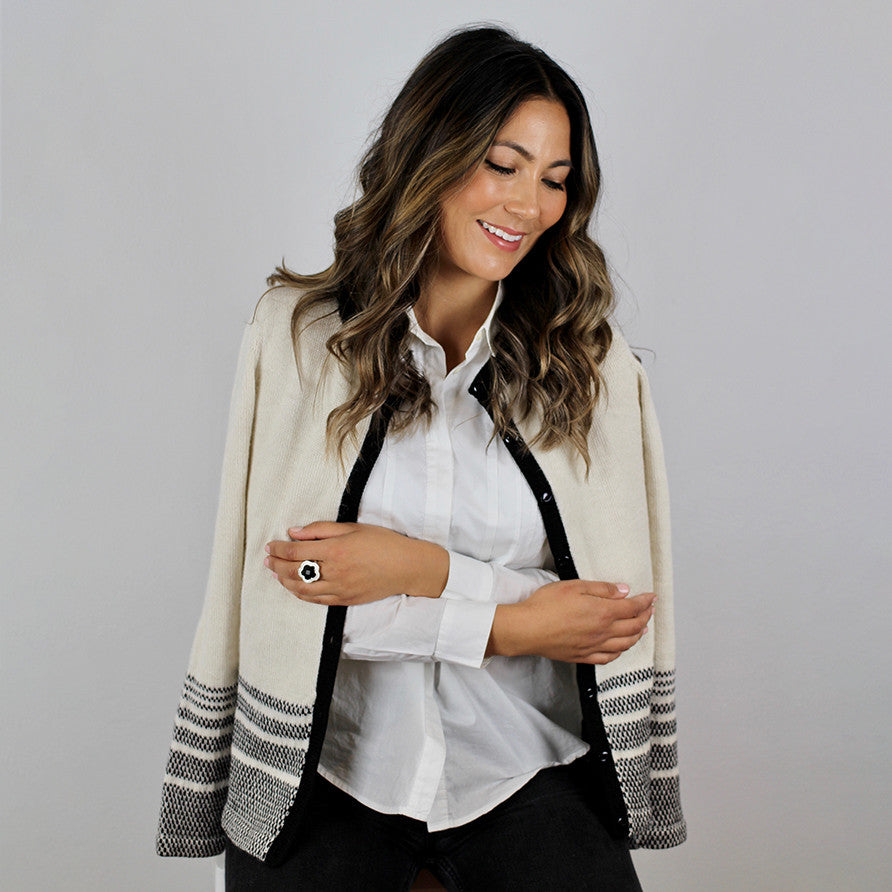 Alpaca Wool | Women's Cardigan | Organic Clothing 