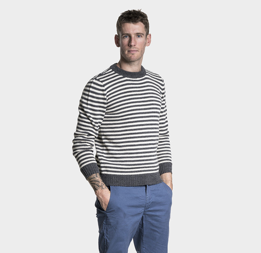 Mens Alpaca Wool Jumper | Organic Clothing handmade by Artisans 