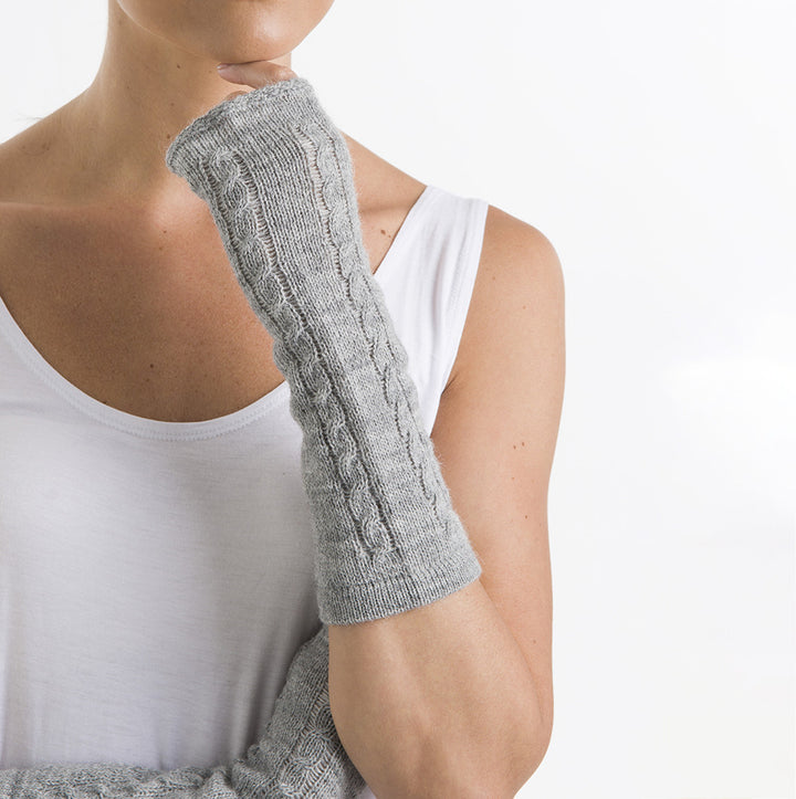 Wool Gloves | Alpaca Wool | Arm Warmers | Gift Ideas - detail