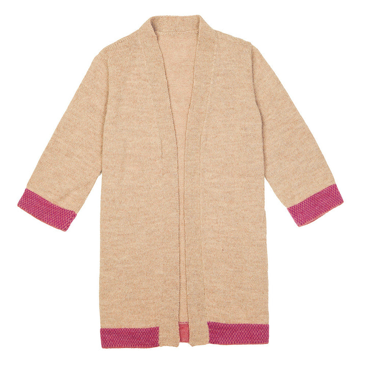 Alpaca Wool | Kimono Cardigan | Organic Clothing - front