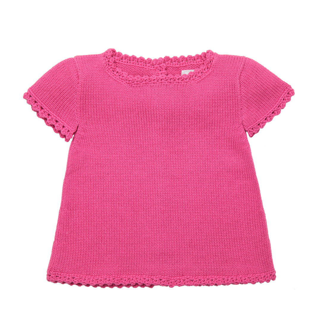 Cotton Top | Organic Baby Clothes | Crochet Clothes for Babies - Front