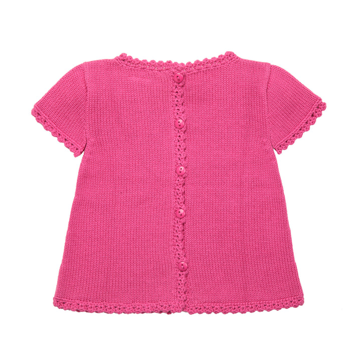 Cotton Top | Organic Baby Clothes | Crochet Clothes for Babies - Back