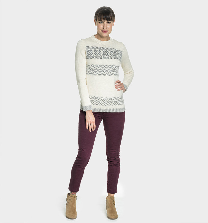 Alpaca Wool | Nordic Jumper | Sweaters for Women | Organic Clothing - front