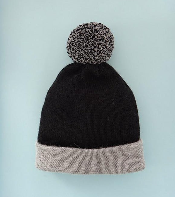 Alpaca Wool Knit Beanie | Beanie for Women | Organic Clothing - pom pom beanie