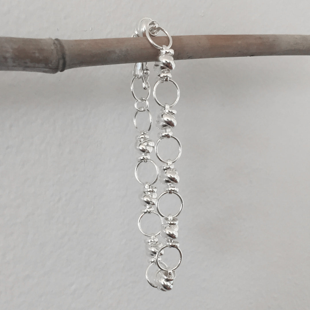 Silver Bracelet | Handmade Jewellery - Hanging