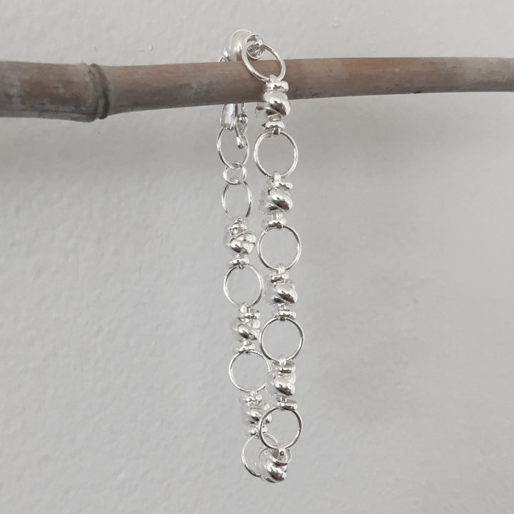 Silver Bracelet | Handmade Jewellery - Hanging