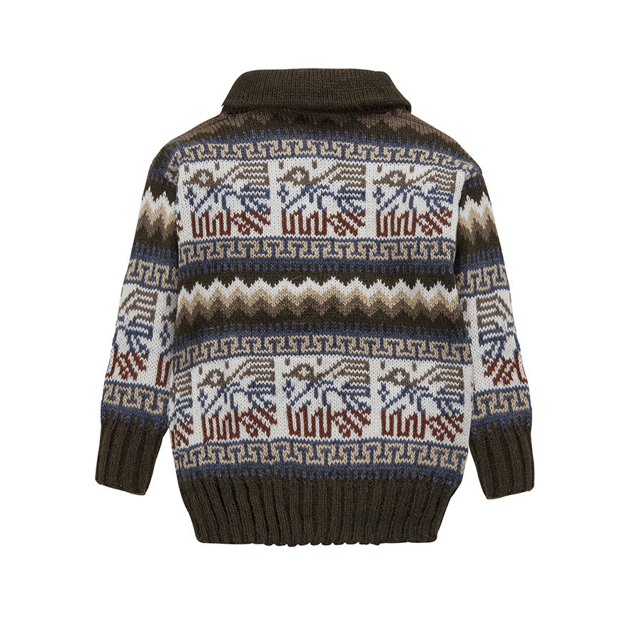 Alpaca Wool | Boy Jumper | Kids Clothing - back