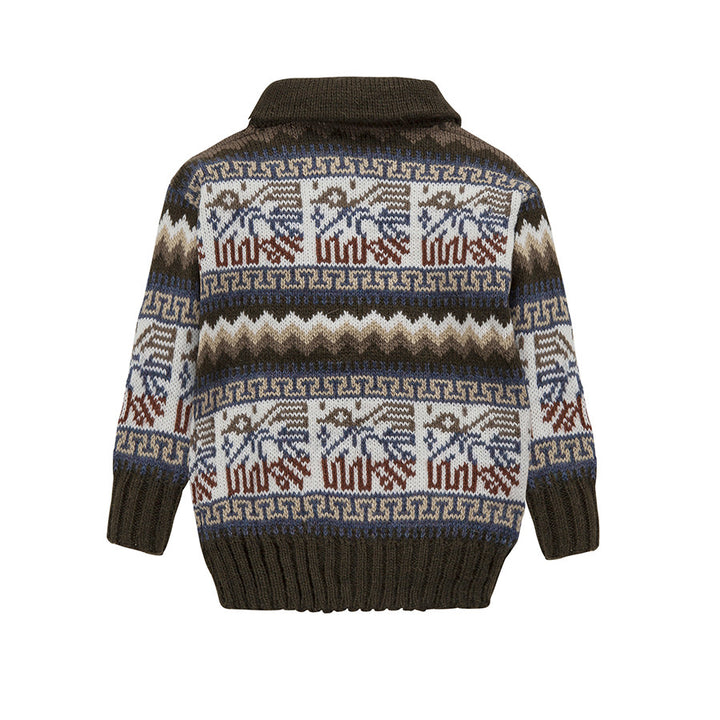 Alpaca Wool | Boy Jumper | Kids Clothing - back