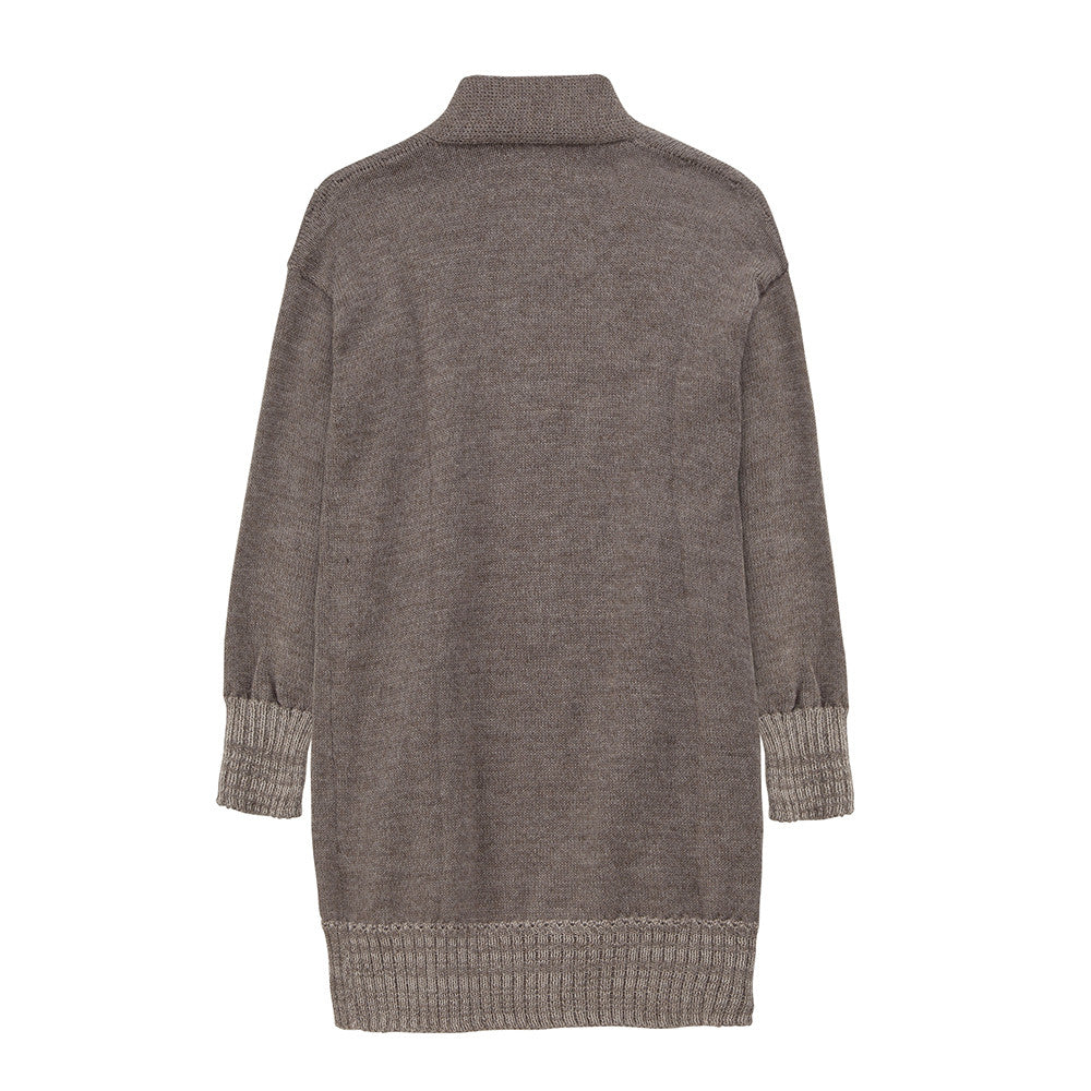 Alpaca Wool | Alpaca Cardigan | Ladies Cardigan | Organic Clothing - Back
