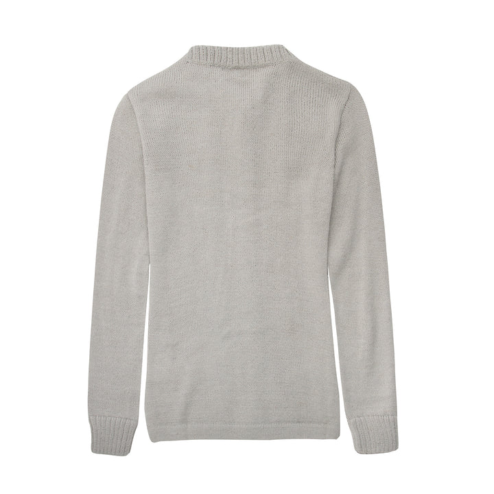 Alpaca Wool | Vintage Cardigan with Pockets | Cardigan for Women - Back