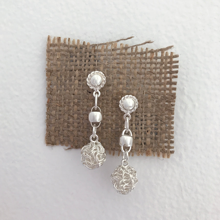 Dangle Stud Earrings | Handmade Jewellery 