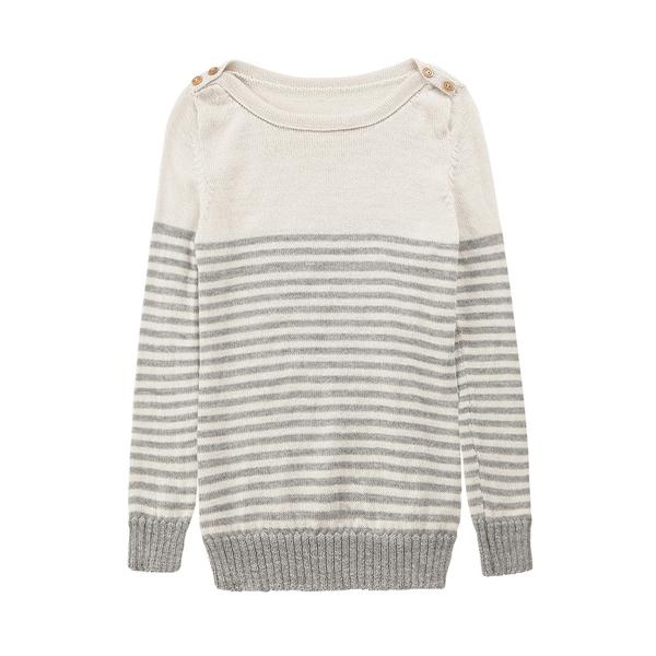 Alpaca Wool | Jumper with Stripes | Jumpers for Women | Organic Cotton