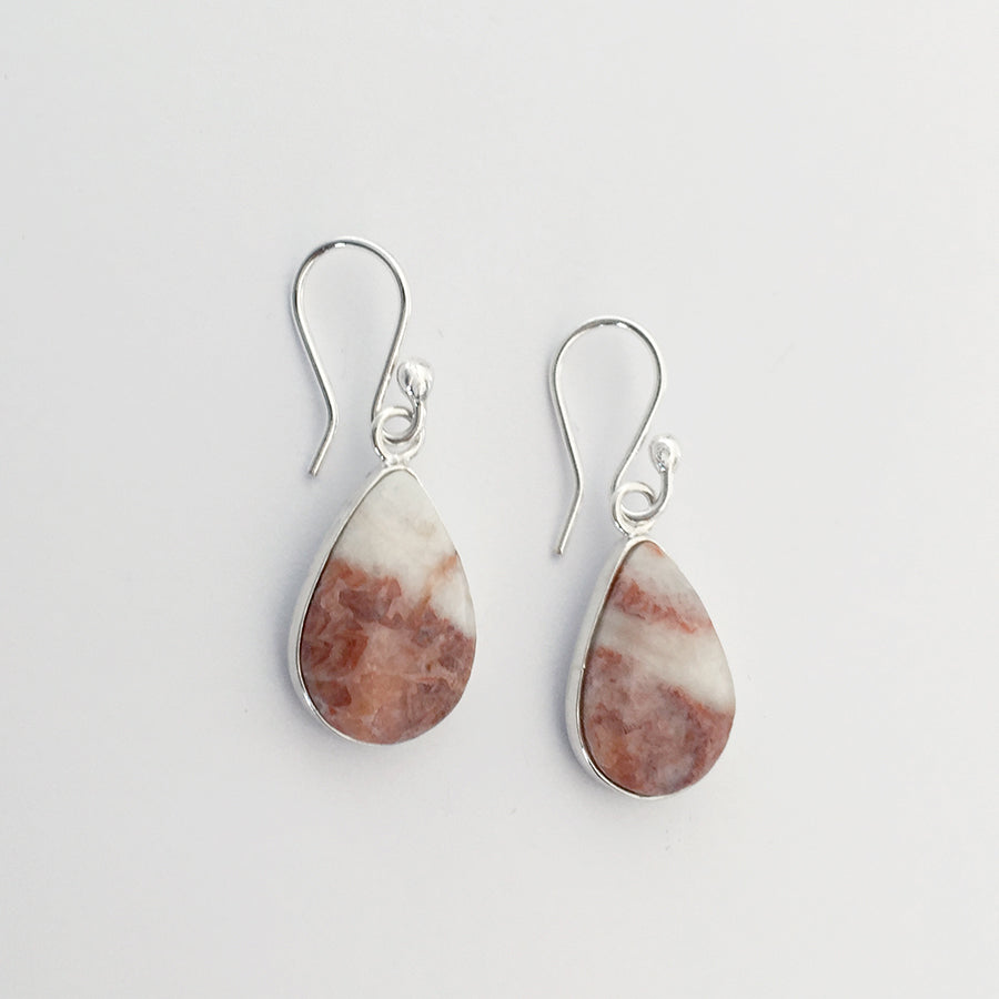 Agate Earrings | Handmade Jewellery | Sterling Silver 